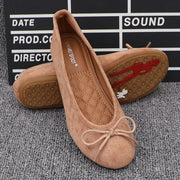 Round Toe Ballet Flat Shoes Women All Match Casual Shoes