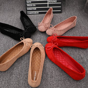 Round Toe Ballet Flat Shoes Women All Match Casual Shoes