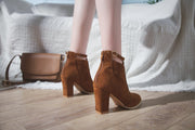 High-heeled Martin Boots For Women - Tiktok Tingz