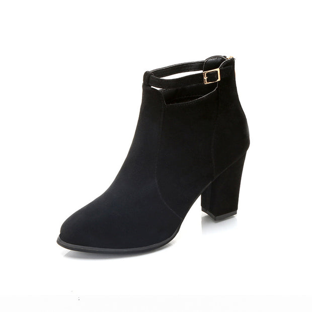 High-heeled Martin Boots For Women - Tiktok Tingz