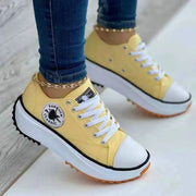 Speedy White Sneakers Solid