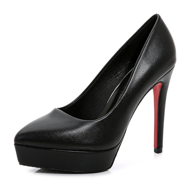 High heels stiletto single shoes women