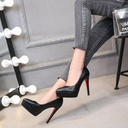 High heels stiletto single shoes women
