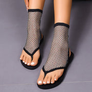 Plus Size Women's Flat Sandals Breathable - Tiktok Tingz