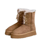 Warm Slugged Bottom Snow Boots For - Tiktok Tingz