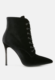 bornsta velvet high heeled velvet boots - Tiktok Tingz
